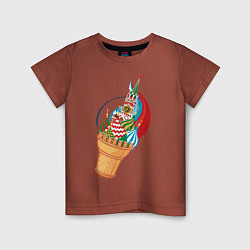 Детская футболка Рожок: Кремль