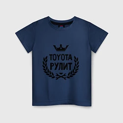 Детская футболка Тойота рулит