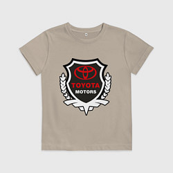 Детская футболка Тойота моторс герб