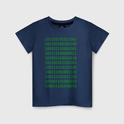 Детская футболка Двоичный код