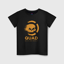 Детская футболка QuaD: Quick and Deadly
