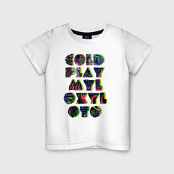 Детская футболка Coldplay