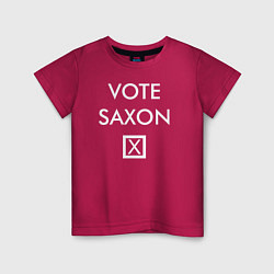 Детская футболка Vote Saxon