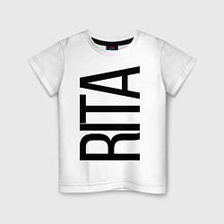 Детская футболка Рита