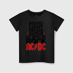 Детская футболка AC/DC Rock