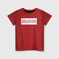 Детская футболка 30 STM: Believer