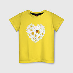 Детская футболка Цветущее сердце