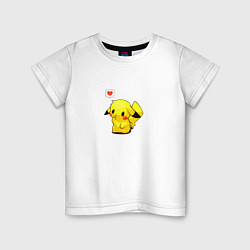 Детская футболка Маленький Пикачу