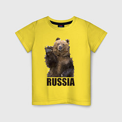 Детская футболка Russia: Poly Bear