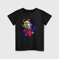 Детская футболка Messi Art