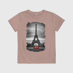 Детская футболка Эйфелева башня