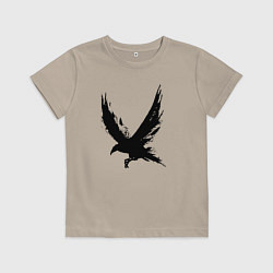 Детская футболка Черный ворон