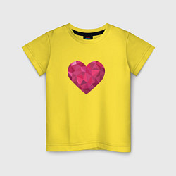 Детская футболка Рубиновое сердце