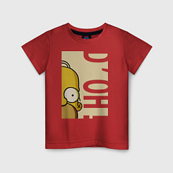 Детская футболка Homer Doh!