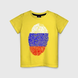 Детская футболка Отпечаток России