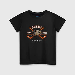 Детская футболка Ducks: Est.1993