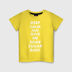 Детская футболка Keep Calm & Give Me Some