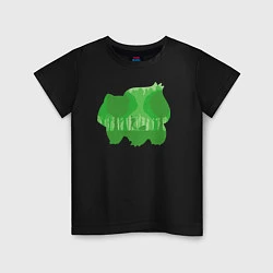 Детская футболка Bulbasaur Shadow