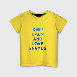 Детская футболка Keep Calm & Love Envyus