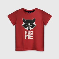 Детская футболка Raccoon: Hug me
