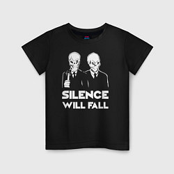 Детская футболка The Silence will fall