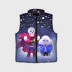 Детский жилет Sans & Papyrus, цвет: 3D-красный