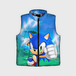 Детский жилет Sonic Boom, цвет: 3D-красный