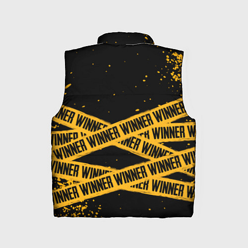 Детский жилет PUBG: Only Winner / 3D-Красный – фото 2