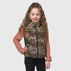 Детский жилет Шкура леопарда, цвет: 3D-черный — фото 2