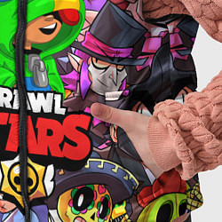 Детский жилет BRAWL STARS LEON, цвет: 3D-светло-серый — фото 2