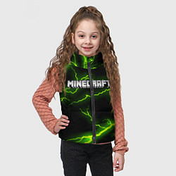 Детский жилет MINECRAFT STORM, цвет: 3D-черный — фото 2