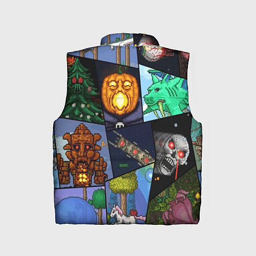 Детский жилет Terraria / 3D-Красный – фото 2