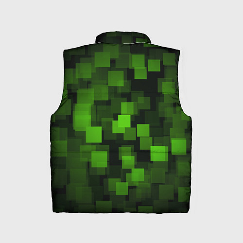 Детский жилет Minecraft Майнкрафт / 3D-Красный – фото 2