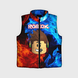 Детский жилет ROBLOX, цвет: 3D-черный
