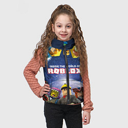 Детский жилет ROBLOX, цвет: 3D-черный — фото 2