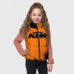 Детский жилет KTM, цвет: 3D-светло-серый — фото 2