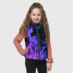 Детский жилет ОГОНЬ НЕОН, цвет: 3D-светло-серый — фото 2