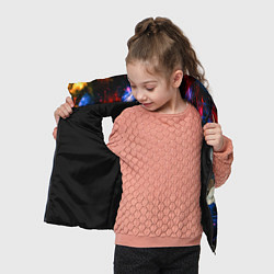 Детский жилет Санс Undertale, цвет: 3D-черный — фото 2