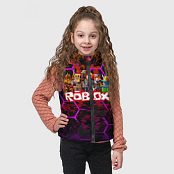 Детский жилет Roblox Роблокс, цвет: 3D-светло-серый — фото 2
