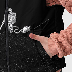 Детский жилет Космический клининг, цвет: 3D-черный — фото 2