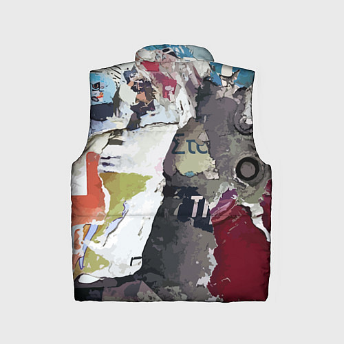 Детский жилет Street art / 3D-Красный – фото 2