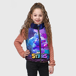 Детский жилет Сквик Squeak Brawl Stars, цвет: 3D-черный — фото 2