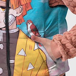 Детский жилет КЛИНОК РАССЕКАЮЩИЙ ДЕМОНОВ, ЗЕНИТЦУ, цвет: 3D-светло-серый — фото 2