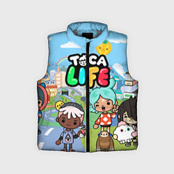 Детский жилет Toca Life, цвет: 3D-светло-серый