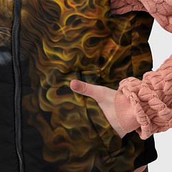 Детский жилет ПЛАМЕННЫЙ ЛЕВ, цвет: 3D-черный — фото 2