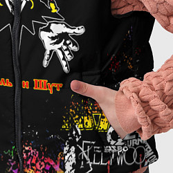 Детский жилет Лого рок групп, цвет: 3D-черный — фото 2