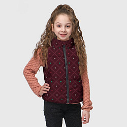 Детский жилет Knitted Texture, цвет: 3D-черный — фото 2