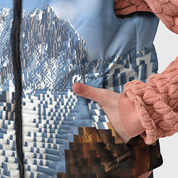 Детский жилет Minecraft Mountains Video game, цвет: 3D-красный — фото 2