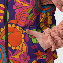 Детский жилет Психоделический сюжет, цвет: 3D-светло-серый — фото 2