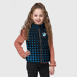 Детский жилет Bmw Паттерн, цвет: 3D-черный — фото 2